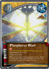 Phosphorus Blast - J-1023 - Uncommon - Unlimited Edition - Foil
