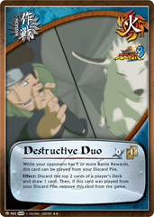 Destructive Duo - M-982 - Rare - Unlimited Edition - Foil