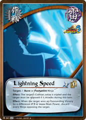 Lightning Speed - M-987 - Uncommon - Unlimited Edition