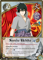 Sasuke Uchiha - N-1636 - Rare - Unlimited Edition