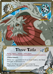 Three Tails - N-1648 - Uncommon - Unlimited Edition - Foil