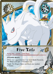 Five Tails - N-1652 - Uncommon - Unlimited Edition - Foil