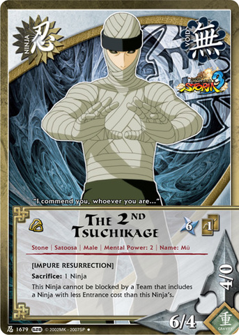 The 2nd Tsuchikage - N-1679 - Uncommon - Unlimited Edition - Foil