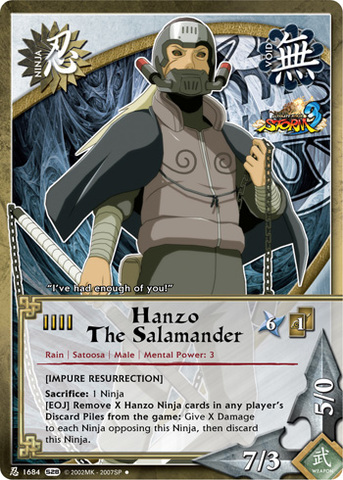 Hanzo The Salamander - N-1684 - Uncommon - Unlimited Edition