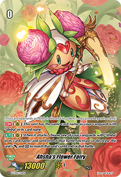 Ahshas Flower Fairy Token - V-TD12/T01EN - T