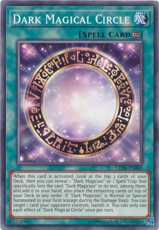 Dark Magical Circle - LED6-EN009 - Common - Unlimited Edition