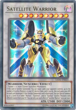 Satellite Warrior - LED6-EN023 - Ultra Rare - Unlimited Edition