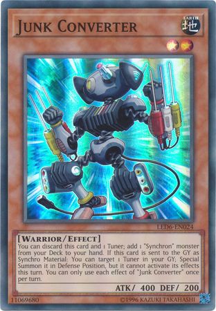 Junk Converter - LED6-EN024 - Super Rare - Unlimited Edition