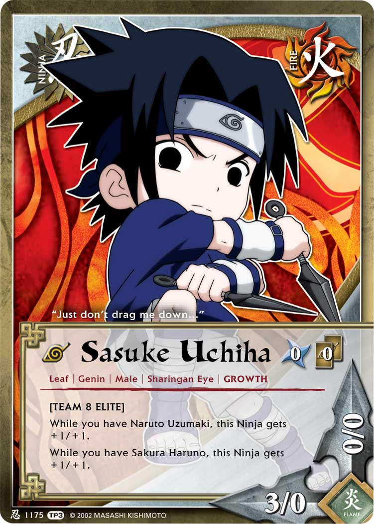 Sasuke Uchiha - N-1175 - Common - 1st Edition - Foil - Naruto Singles »  Tournament Pack 3 - Pro-Play Games