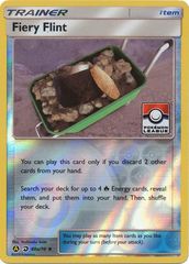 Fiery Flint Pokemon League Reverse Holo Promo 60a/70