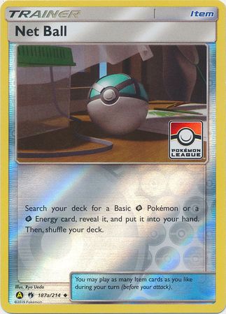 Net Ball - 187a/214 - Pokemon League Promo