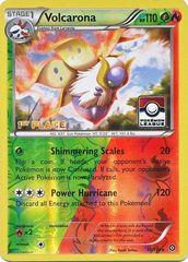 Volcarona 15/114 Reverse Holo 1st Place Stamped Promo - 2016 Pokemon League