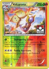 Volcarona 15/114 Reverse Holo 3rd Place Stamped Promo - 2016 Pokemon League