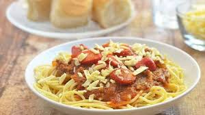 Filipino Style Spaghetti