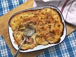 Ham hock macaroni cheese