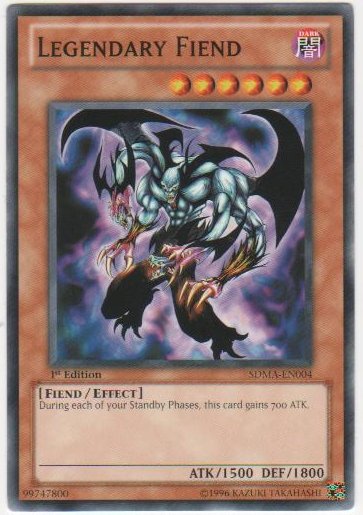 Legendary Fiend - SDMA-EN004 - Common - 1st Edition