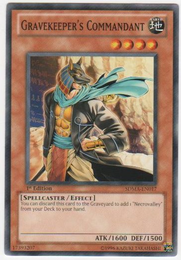 Gravekeepers Commandant - SDMA-EN017 - Common - 1st Edition