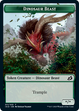 Token - Dinosaur Beast