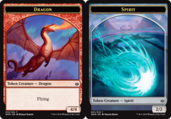 Dragon (013) // Spirit (001) Double-Sided Token