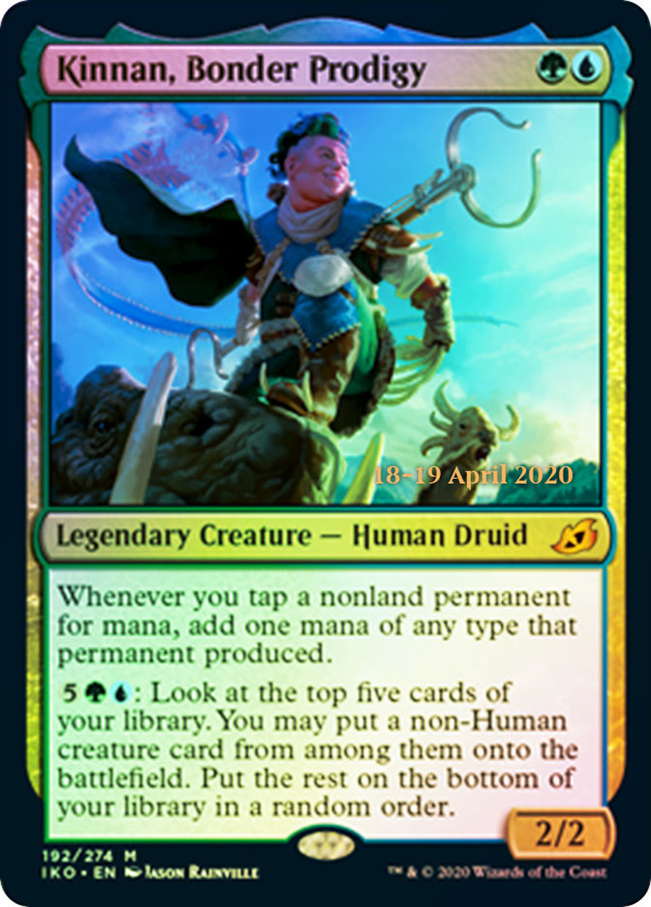 Kinnan, Bonder Prodigy - Foil - Prerelease Promo