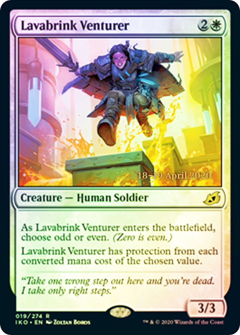 Lavabrink Venturer - Foil - Prerelease Promo