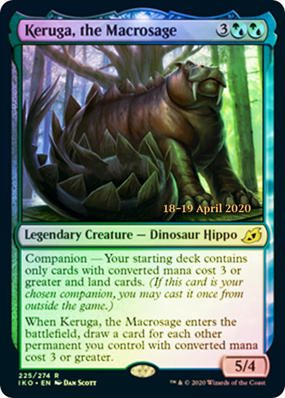 Keruga, the Macrosage - Foil - Prerelease Promo