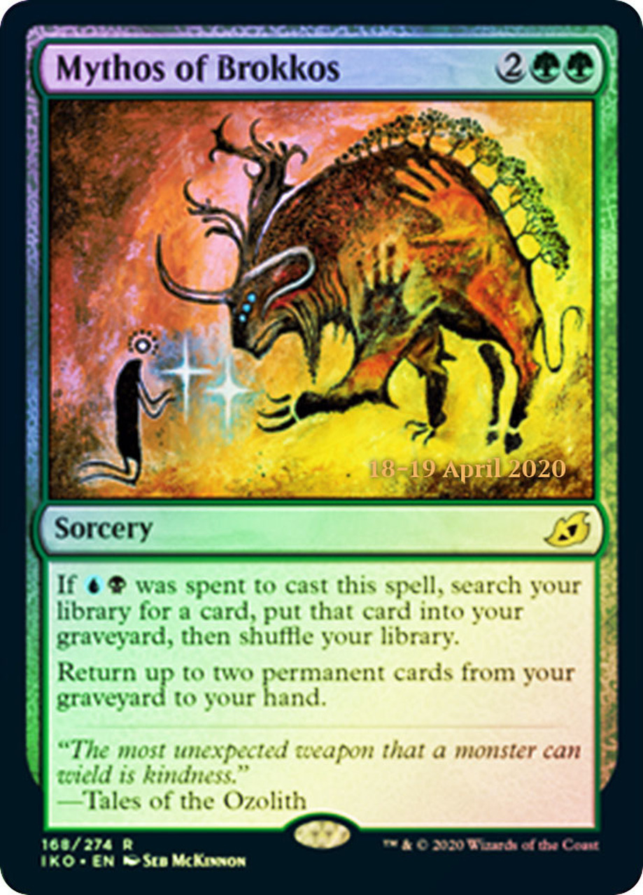 Mythos of Brokkos - Foil - Prerelease Promo