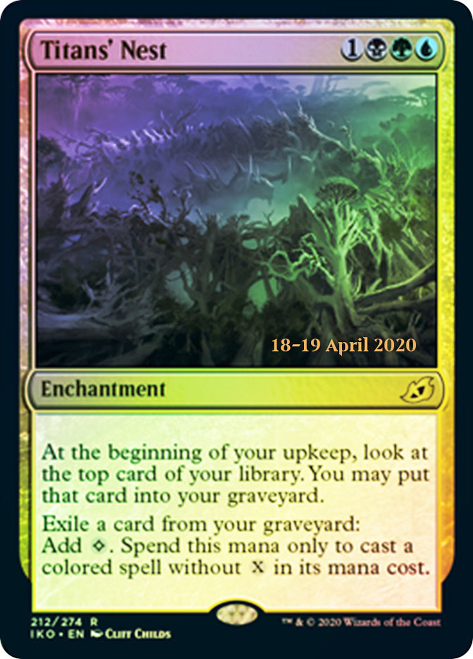 Titans Nest - Foil - Prerelease Promo