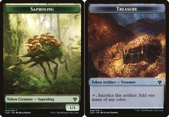 Saproling Token // Treasure Token