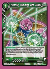 Dodoria, Brimming with Power - BT10-082 - R - Foil