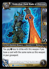 Voldrethar, Dark Blade of Oblivion - Rare