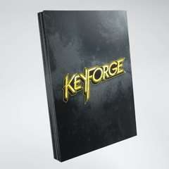 Gamegenic - KeyForge Logo Sleeves - Black