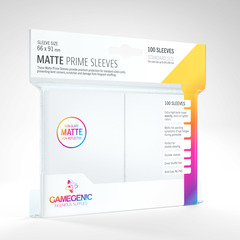 Gamegenic - Matte Prime Sleeves - White (100)