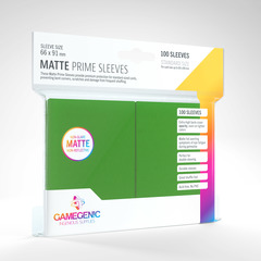 Gamegenic - Matte Prime Sleeves - Green (100)