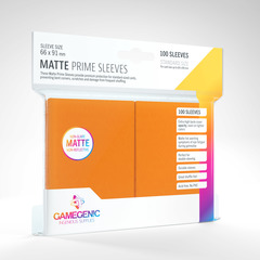 Gamegenic - Matte Prime Sleeves - Orange (100)
