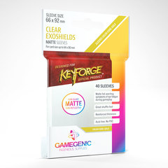 Gamegenic - Keyforge Clear Exoshields Matte