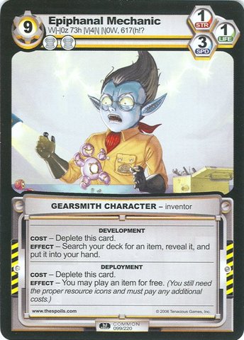 Epiphanal Mechanic