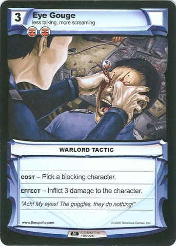 Eye Gouge