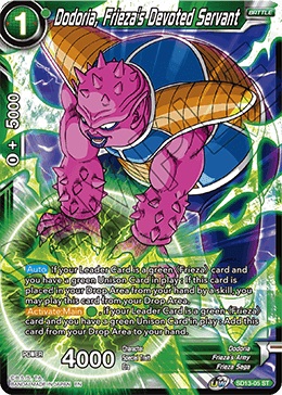 Dodoria, Friezas Devoted Servant - SD13-05 - ST