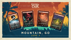 Secret Lair - Mountain, Go - Foil