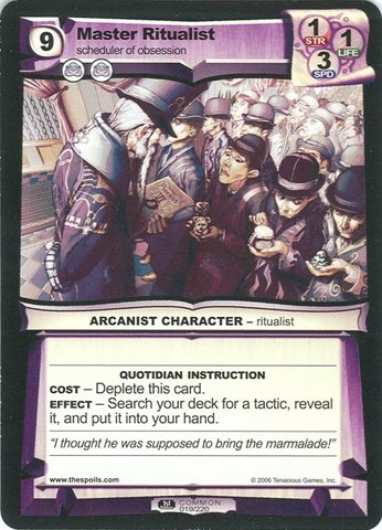 Master Ritualist