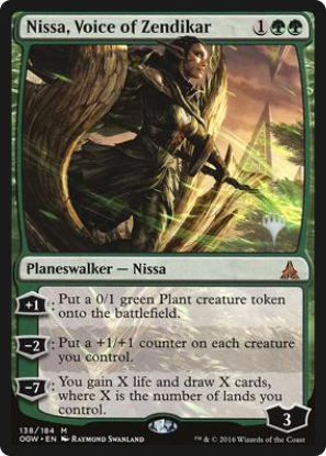 Nissa, Voice of Zendikar - Promo Pack