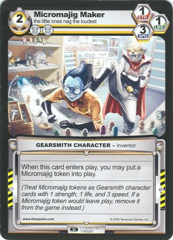 Micromajig Maker