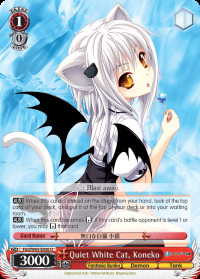 Quiet White Cat, Koneko - Fdd/W65-E056 - U