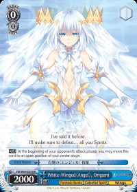 White-Winged Angel, Origami - Fdl/W65-E076 - R