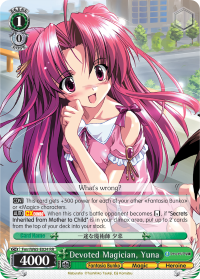 Devoted Magician, Yuna - Fmr/W65-E024 - RR Devoted Magician, Yuna - Fmr/W65-E024 - RR