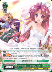 Devoted Magician, Yuna - Fmr/W65-E024S - SR