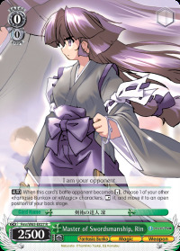 Master of Swordsmanship, Rin - Fmr/W65-E027 - R