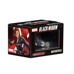 Black Widow Movie - Black Widow with Motorcycle!