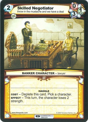 Skilled Negotiator
